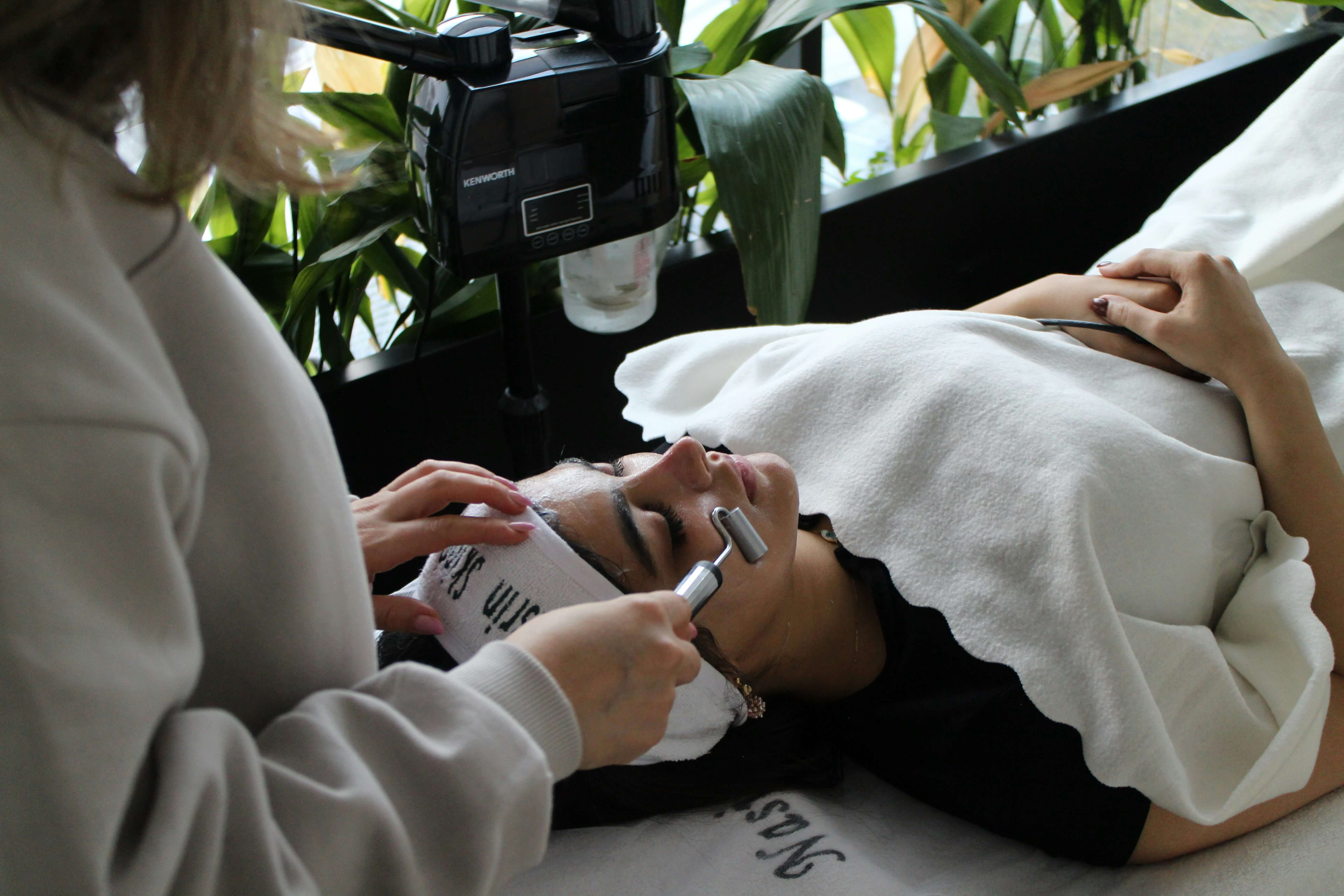 Mini gelaatsverzorging